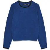 Vero Moda Vmaquarius ls o-neck raglan pullover bf kobalt