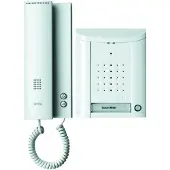 Ritto By Schneider Entravox Complete set voor Deurintercom Kabelgebonden Driegezinswoning Zilver