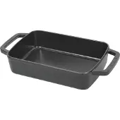 Staub Rechthoekige ovenschotel - 30 x 20 cm - zwart 3,15 l