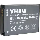 123accu Toshiba PX1733E-1BRS / PX1733 / 084-07042L-073 accu (1050 mAh, huismerk)
