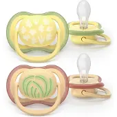 Philips AVENT Fopspeen +0m Air beige design 2 St Fopspeen