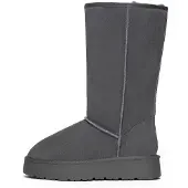 Gooce Boots 'Elidir' donkergrijs