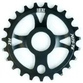 Total Bmx TOTAL ROTARY CROWN 25T ZWART || Maat: 25