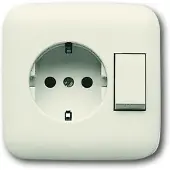 ABB 2CKA001611A0102 Aardlekschakelaar/zekeringautomaat 1-polig 16 A 250 V