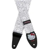Fender Hello Kitty White Poly Strap - Gitaarband - wit
