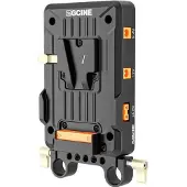 ZGCINE V-Mount Plate on 15mm rod mount