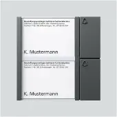 Siedle 200038789-00 Functiemodule voor Accessoires voor deurintercom Kabelgebonden Grijs