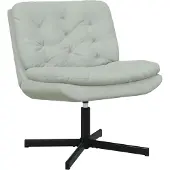 vidaXL Draaiende Relaxstoel Lichtgrijs 63 x 75 x 76 cm Fluweel