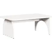 vidaXL Salontafel Wit 80 x 50 x 31 cm Massief grenenhout