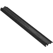 Vevor Kabel Bescherming 1-kanaals slangbrug Kabelgoot kabelbrug oploopbeveiliging kabel 907kg 100x13x2cm