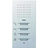 Gira Woonstation 1250112 AP, oppervlakte: puur wit