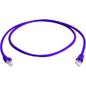 Telegärtner cordon de raccordement - 5 m - violet