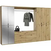 Furnilux Garderobenkast kledingkast kast - garderobe ProjektX