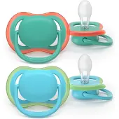 Philips AVENT Fopspeen +6m Air nachtblauw/groen 2 St Fopspeen