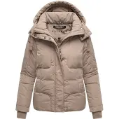 NAVAHOO Winterjas 'Zauberlicht 14' taupe