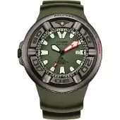 Citizen Promaster Marine Heren Groen Horloge BJ8057-17X