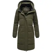 NAVAHOO Wintermantel groen / olijfgroen