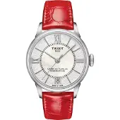 Tissot Chemin Des Tourelles Dames Rood Horloge T0992071611800