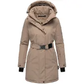 NAVAHOO Wintermantel 'Frostkuss 14' taupe