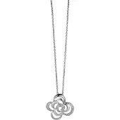 Orphelia Dames 925 Sterling Zilveren Ketting met Hanger - Zilver ZH-4864