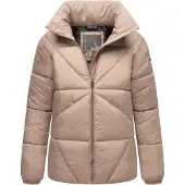 NAVAHOO Winterjas 'Schokolinaa' donkerbeige
