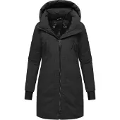 NAVAHOO Wintermantel 'Zart 14' zwart