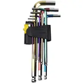 Eltin Hex Key Wench 9 Units Veelkleurig