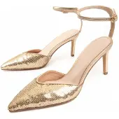 Montevita Heel Schoen Festshoe2 In Goud