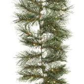 Everlands Cashmere slinger BO prelit L270 D25 cm groen kerst
