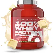 Scitec Nutrition - 100% Whey Protein Professional, Witte Chocolade - 2350g