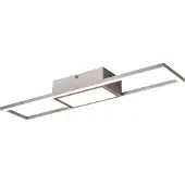 TRIO RVS led plafondlamp Rigido