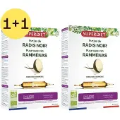 SuperDiet Puur Sap van Rammenas 2x20x10 ml Ampoules