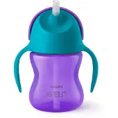 Philips Drinkbeker met Rietje Girl Paars Scf796/02 200 ml Babyfles