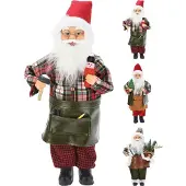 Nampook Kerstman figuur 45 cm 3ass