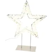 Gehlmann Verlichte Ster Staand Zilver 480 LED