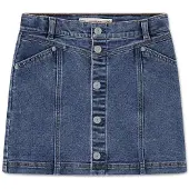 Levi's Levi´s  Kids Button Front Rok Blauw 14 Years Meisje