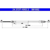 Ate 24.3727-1052.2 Handremkabel