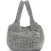 HUGO Handtas 'Liora' zilver / transparant