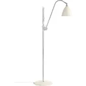Gubi Bestlite BL3S vloerlamp mat wit - chroom