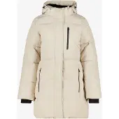 Kjelvik gewatteerde dames outdoor jas beige maat XXXL