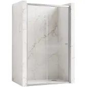 REA Primo Slide 130 - Douchedeur - Chroom - 130X0,6X190Cm