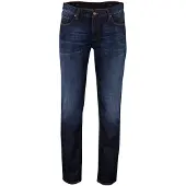 Alberto Authentic Denim Regular Fit Jeans donkerblauw, Gebruikt uiterlijk