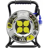 Enzo Kel Kabelhaspel prof H07BQ-F 3x2,5qmm 40m blauw - 1167340
