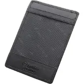 Esquire Harry Portemonnee leer 9 cm logo schwarz