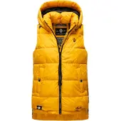 MARIKOO Bodywarmer 'Zarinaa' goudgeel