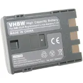 123accu Canon NB-2L / NB-2LH / 9612A001 accu (7.4 V, 600 mAh, huismerk)