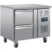 Polar Gekoelde werkbank | 2 lades | 124L