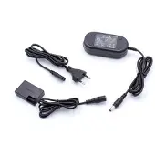 VHBW Camera voedingsadapter compatibel met Canon ACK-E18 en DR-E18 (LP-E17)