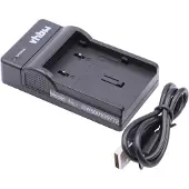 VHBW Camera acculader compatibel met JVC BN-VF707, BN-VF714 en BN-VF733 accu's