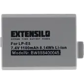 123accu Canon LP-E5 accu (7.4 V, 1080 mAh, huismerk)